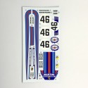 1/24 Decal Porsche 911 RSR  n°46 Le Mans 1973, Profil 24