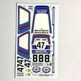 1/24 Decal Porsche 911 RSR n°47 Le Mans 1973, Profil 24