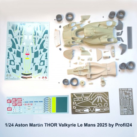 1/24 Aston Martin THOR team Valkyrie Le Mans 2025, Profil 24 models
