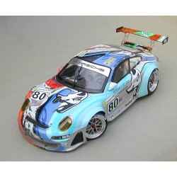 1:24 Porsche 997 Le Mans n°80 Le Mans 2007 model kit car Profil 24