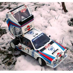 1/24 Lancia Delta S4 Gr B Monte Carlo/Tour de Corse 1986 model kit car Profil 24