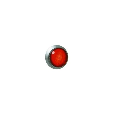 4 phares arrière contour rouge, diamètre 2