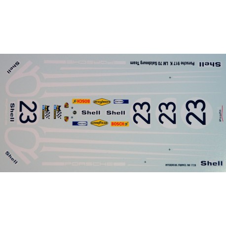 1:24 Decal Porsche 917 K Salzburg Le Mans 1970, Profil 24