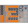1/24 Decal Porsche 917 K Gulf Le Mans 1970, Profil 24