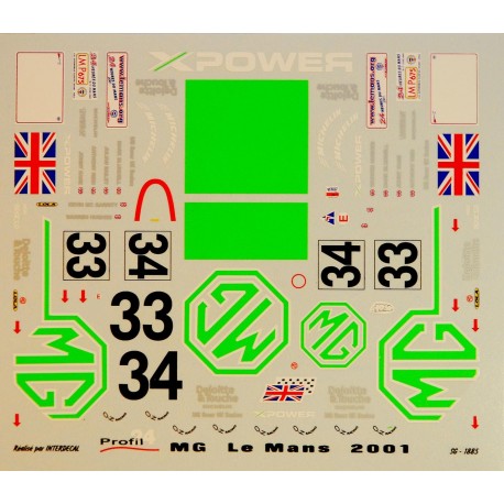 Decals MG Lola
