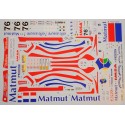 1:24 Decal Porsche 997 Matmut Le Mans 2008, Profil 24