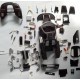 1/24 kit Mc Laren F1 GTR Uneo n°59 Le Mans 1995 model kit car Profil 24