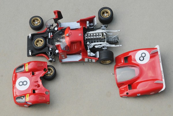 Ferrari 512S Le Mans 1970 Miniature AMR 1:43 - Boîte Scellée, Métal, France