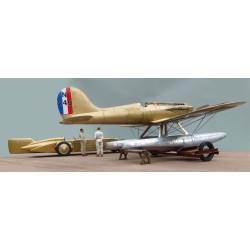 1/24 Gloster 6 Racer Coupe Schneider 1929 maquette avion Profil 24