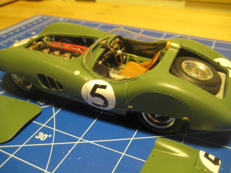 Aston Martin DBR1 Le Mans 1959, 1/24 scale by Thomas Brown - Canada