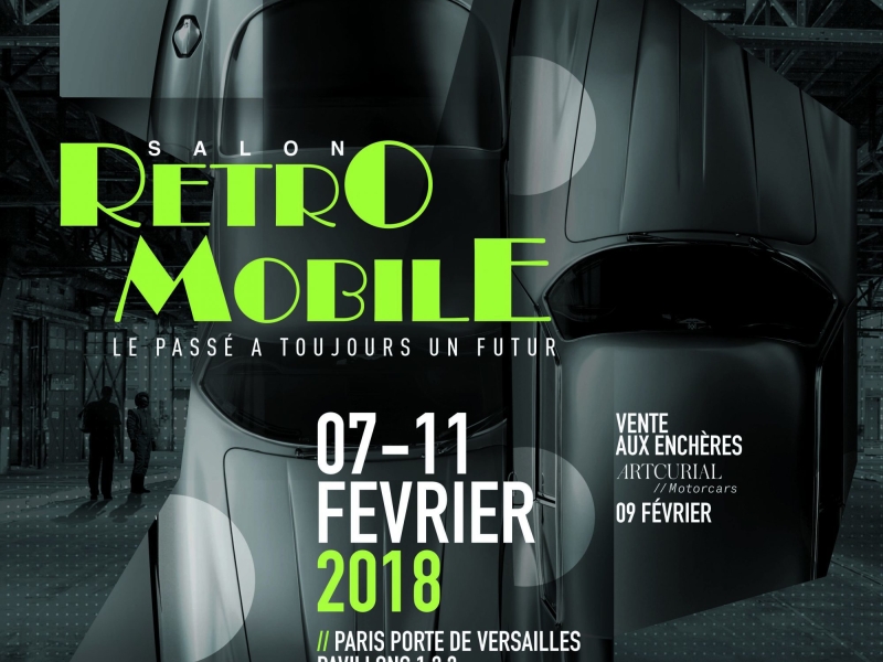 Bienvenue sur notre stand au salon Rétromobile 2018