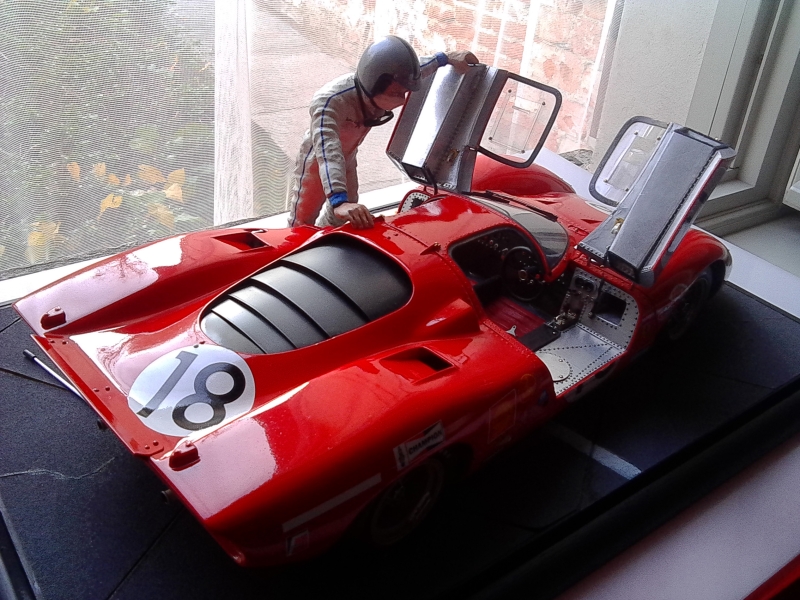 Ferrari 312 P Le Mans 1969, 1/12e par Angelo Colombo - Italie