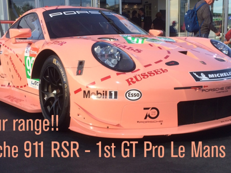Porsche 911 RSR Le Mans 2018 bientôt au 1/24 