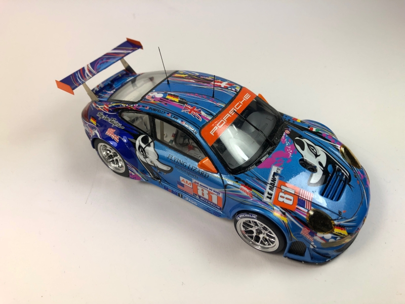 Porsche 997 n°81 Le Mans 2011 1/24 par Duncan Baird-Murray Royaume Uni