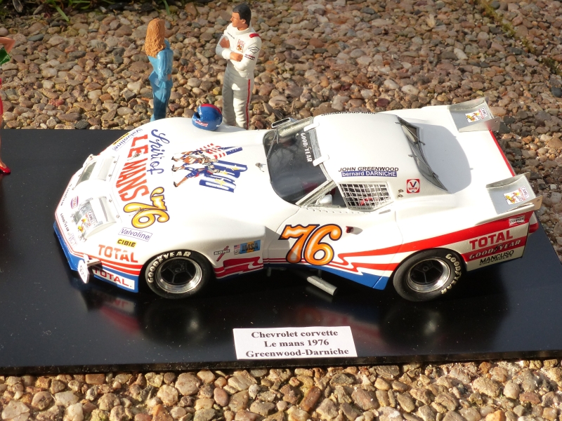 Chevrolet Corvette Spirit Greenwood Le Mans 1976, 1/24 by Jean-Jacques Chupe, Fr
