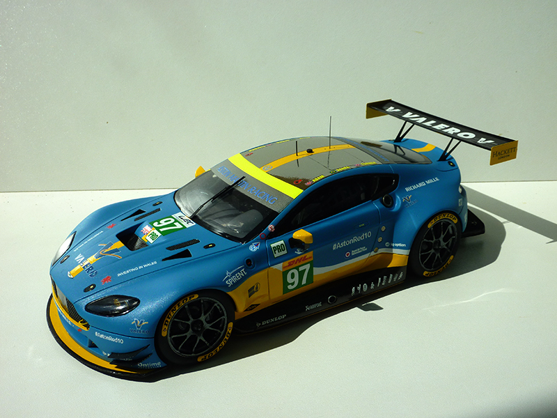 Aston V8 GTE Austin WEC 2007 in 1/24 by Benoit Maroye, Belgium - kit Profil 24