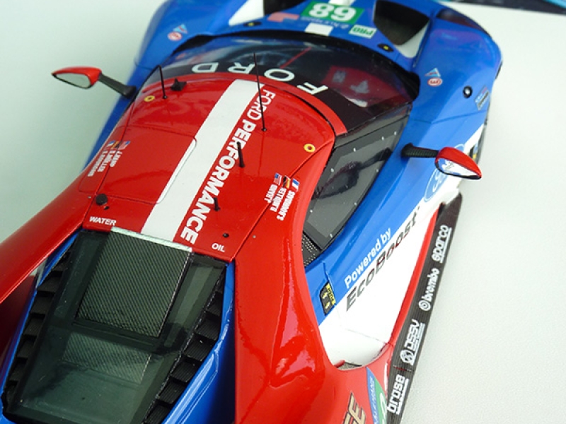 Ford GT Le Mans 2016 par Benoit Maroye, Belgique - Maquette 1/24 Profil 24