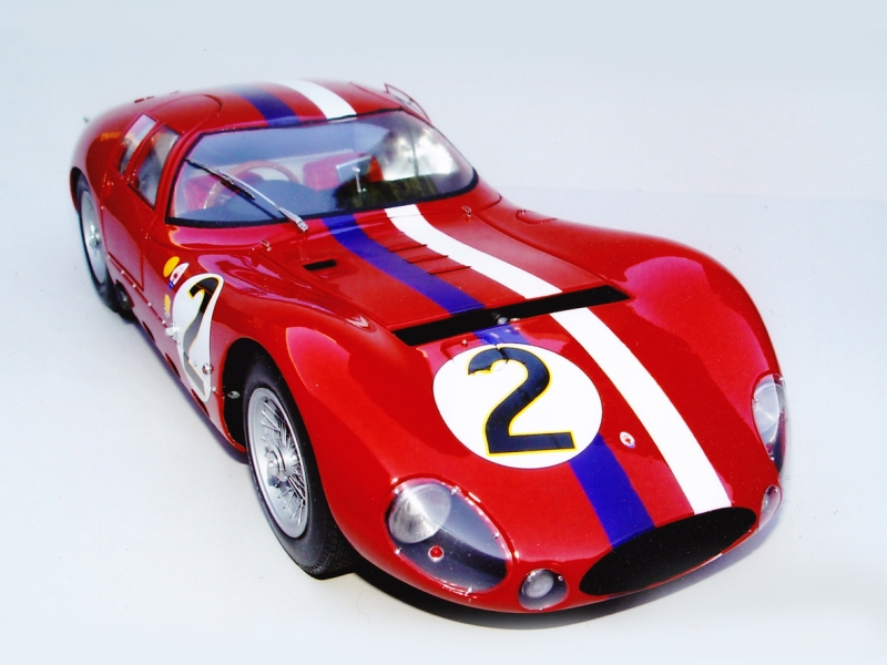 1/12 Maserati Tipo 151-4 Le Mans 1964 par Dr Winkelmann, Allemagne, Maquette Pro