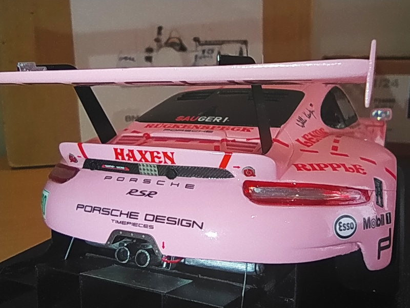 1/24 Porsche 911 RSR # 92 Le Mans 2018 par Giuseppe Testonie, Italie, maquette Profil 24