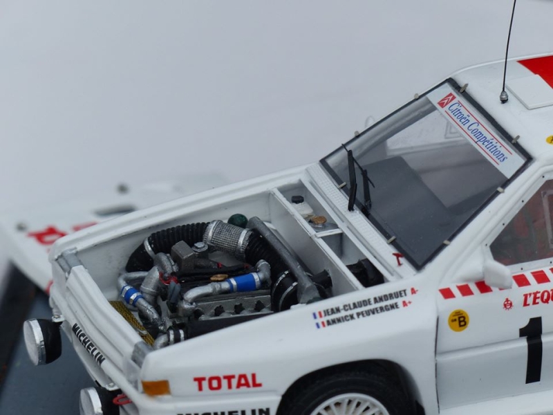1/24 Citroën BX 4TC Monte Carlo 1986 par Marc Fayolle, France, Maquette Profil 2