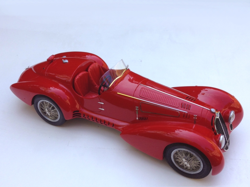 1/24 Alfa Romeo 8C 2900 B Mille Miglia Ralf Lauren par Benoit Lecureur, France, 
