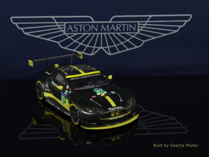 1/24 Aston Martin GTE Le Mans 2017 par Sascha Mueller, Allemagne, Maquette Profi