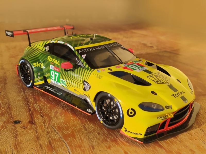1/24 Aston Martin Vantage Le Mans 2020 par Giuseppe Testoni Italie, maquette Pro