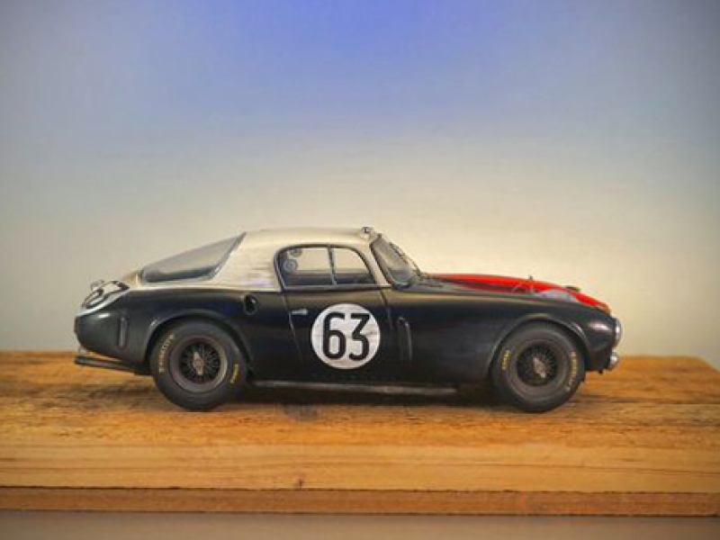 1/24 Lancia D20 Le Mans 1953, par Alex Lio, Autriche, maquette Profil 24