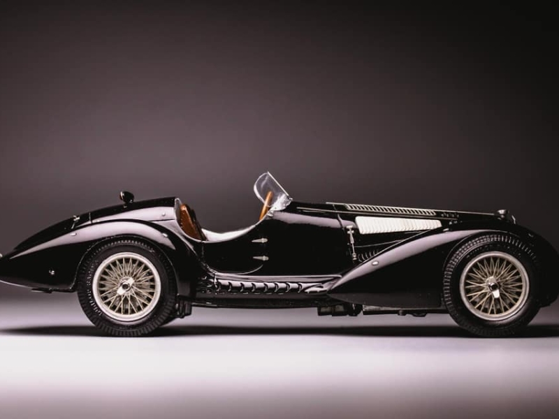 1/24 Alfa 2900B Mille Miglia par Caspar Schlikum, Singapour, maquette Profil 24
