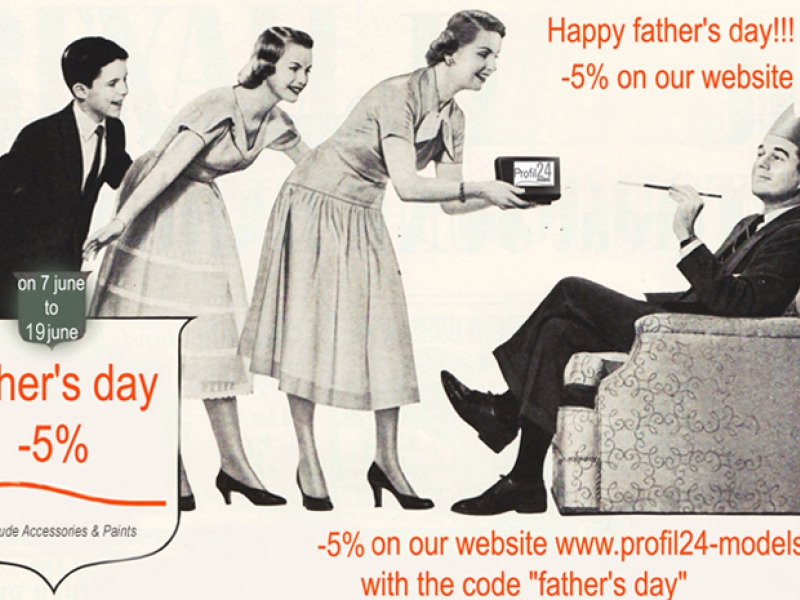 Father's day -5% Profil 24 models