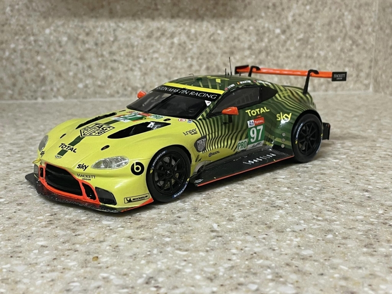 1/24 Aston Martin Vantage  Le Mans 2020 par David Jasinski, USA, maquette Profil