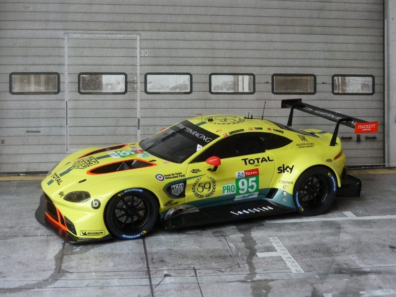 1/24 Aston Martin GTE Le Mans 2019 montage par Ralf Hiller, Allemagne, maquette 