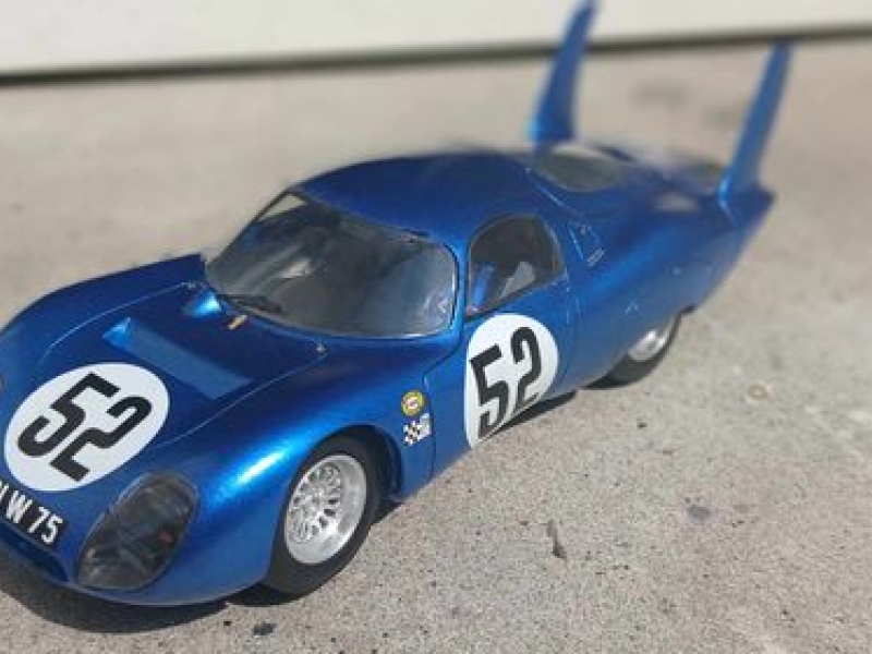 1/24 CD Peugeot Le Mans 1966/67 par Nash Conor, France, maquette Profil 24 model