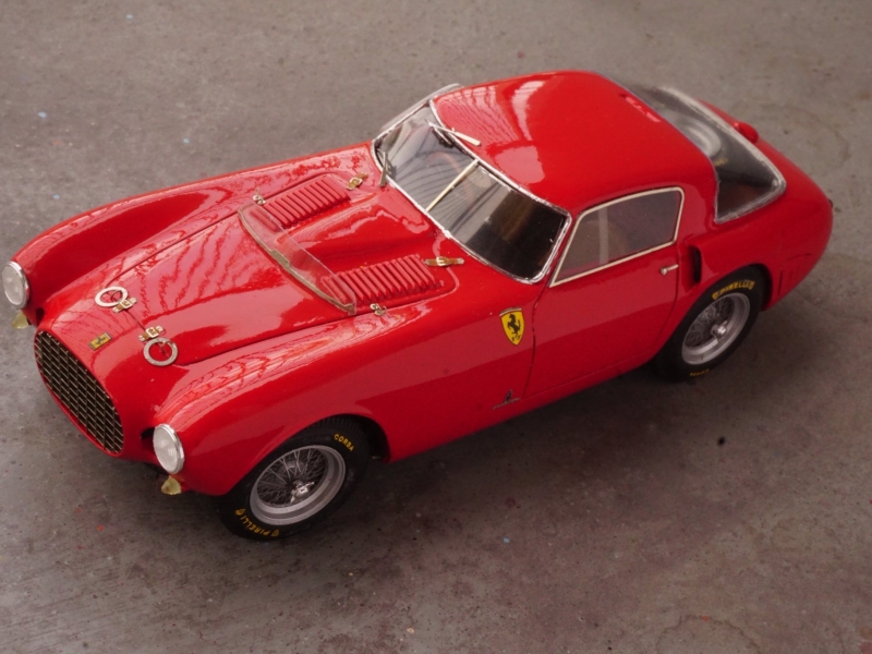 1/24 Ferrari 340-375 MM Le Mans 1953 by Akira Mizorogi, Japan, model kit car Pro