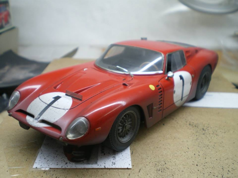 Iso Grifo Le Mans 1964 1/24 scale by Andrea Ceccarelli - Italy