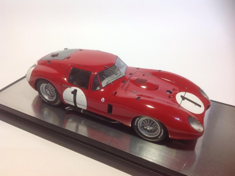 Maserati Costin Zagato Le Mans 1957 1/24 scale by Gary Powel - South Africa