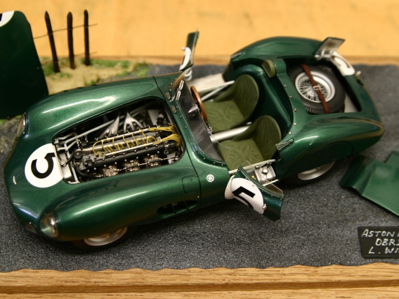 Aston Martin DBR1  le Mans 1959 1/24 par Lee Winter - RU