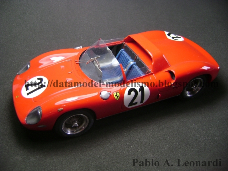 Ferrari 250 Le Mans 1963 1/24 scale by Pablo Leonardi - Italy