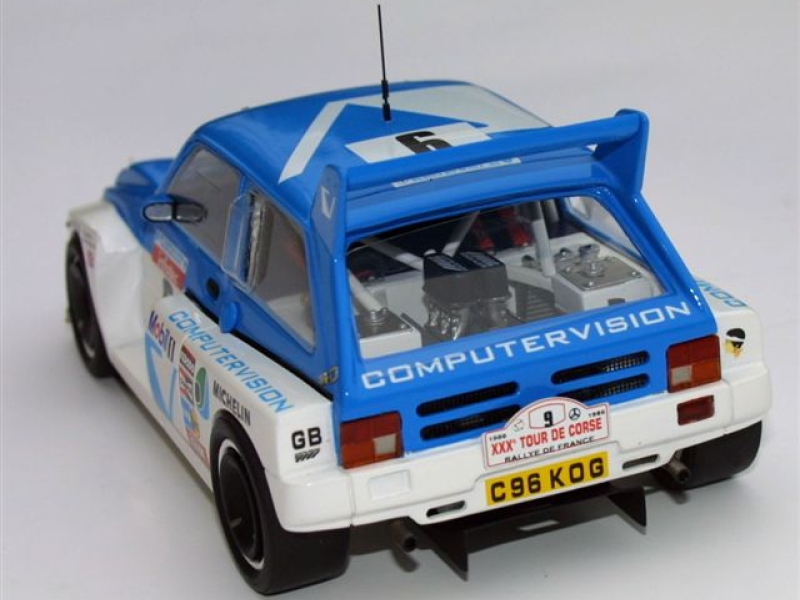 MG Metro 6R4 Tour de Corse 1986 1/24 by Patrice -France