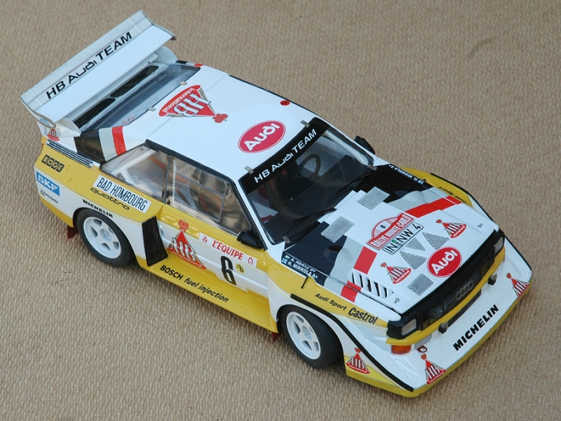 Result of the Audi Quattro rally survey?