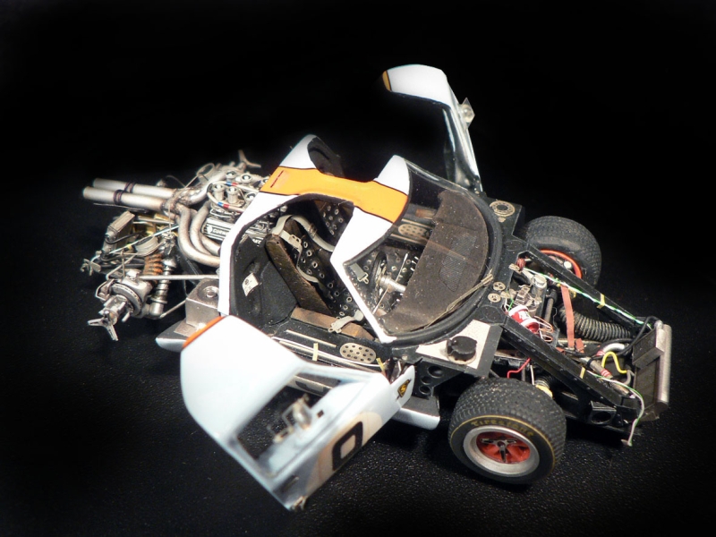 Ford GT 40 Le Mans 1969 by Built Up Models - France