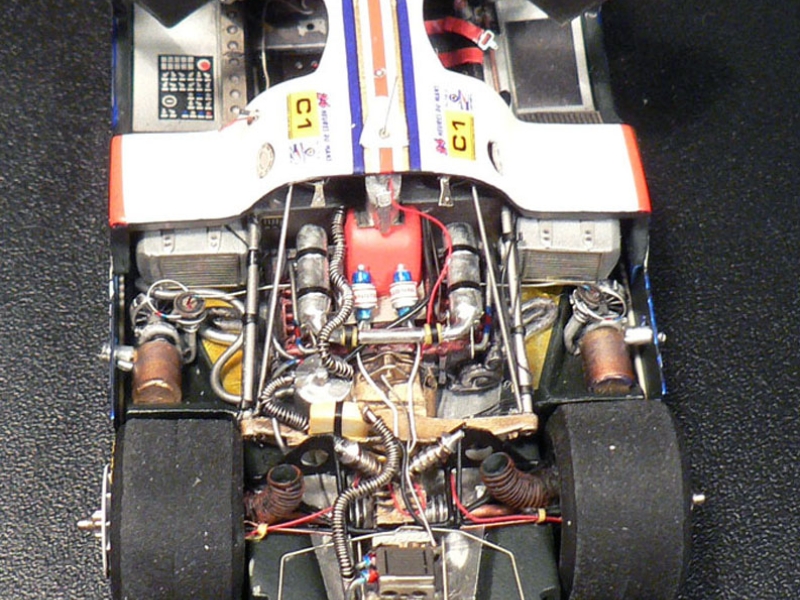 Porsche 962 Rothmans Le Mans 1987 by Built Up Models - France