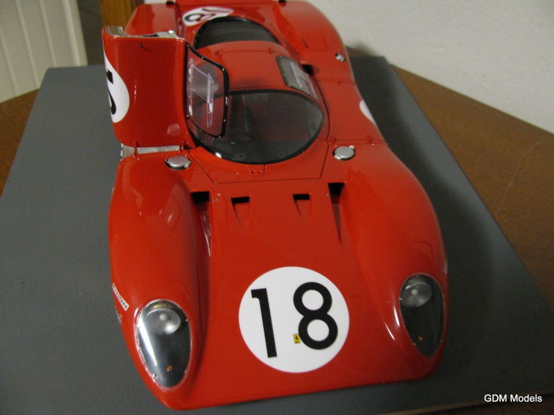 Ferrari 312 P Le Mans 1969 1/12e par Gérard Goergen - France