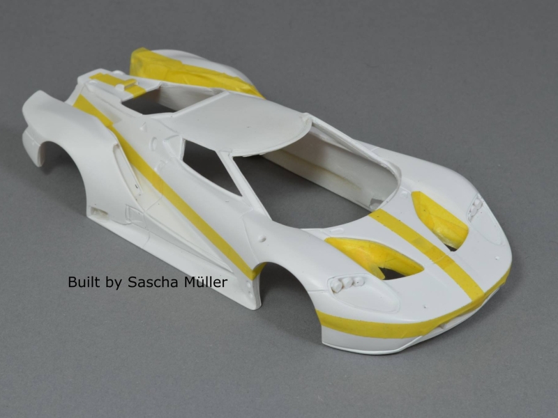 Ford GT Le Mans 2016 au 1/24e par Sascha Müller - Allemagne