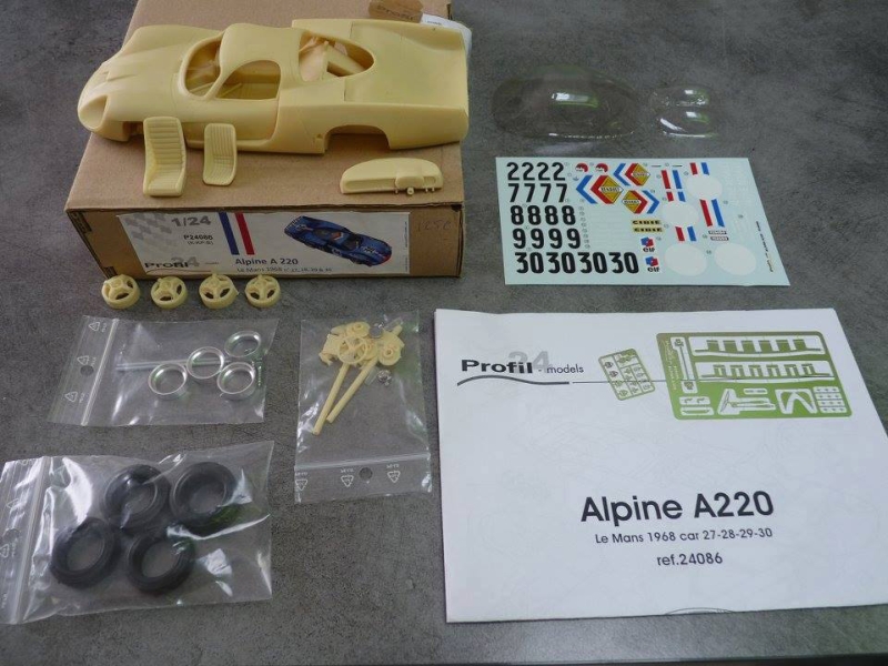 Alpine A220 Le Mans 1968 1/24e par Yohann Surget - France