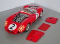 1/24 Maserati 450 S Le Mans 1957 by Gilbert Condamin, France, model kit Profil 24